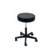 black hi lo pneumatic stool swivel seat
