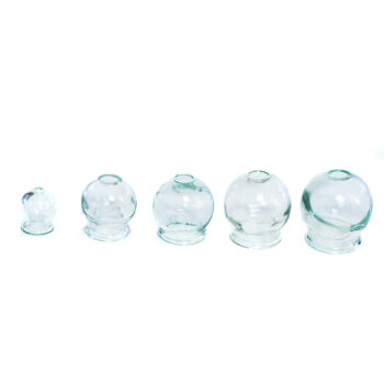 Glass Cupping jar set