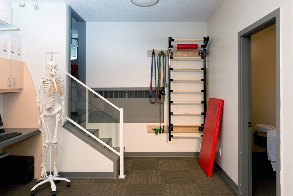 Stretching Area and Exercise