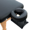 Head rest and face cushion with sling arm rest below on mini dreaming