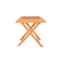 Folding bamboo side table or stool