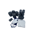 Large hot and cold stone set