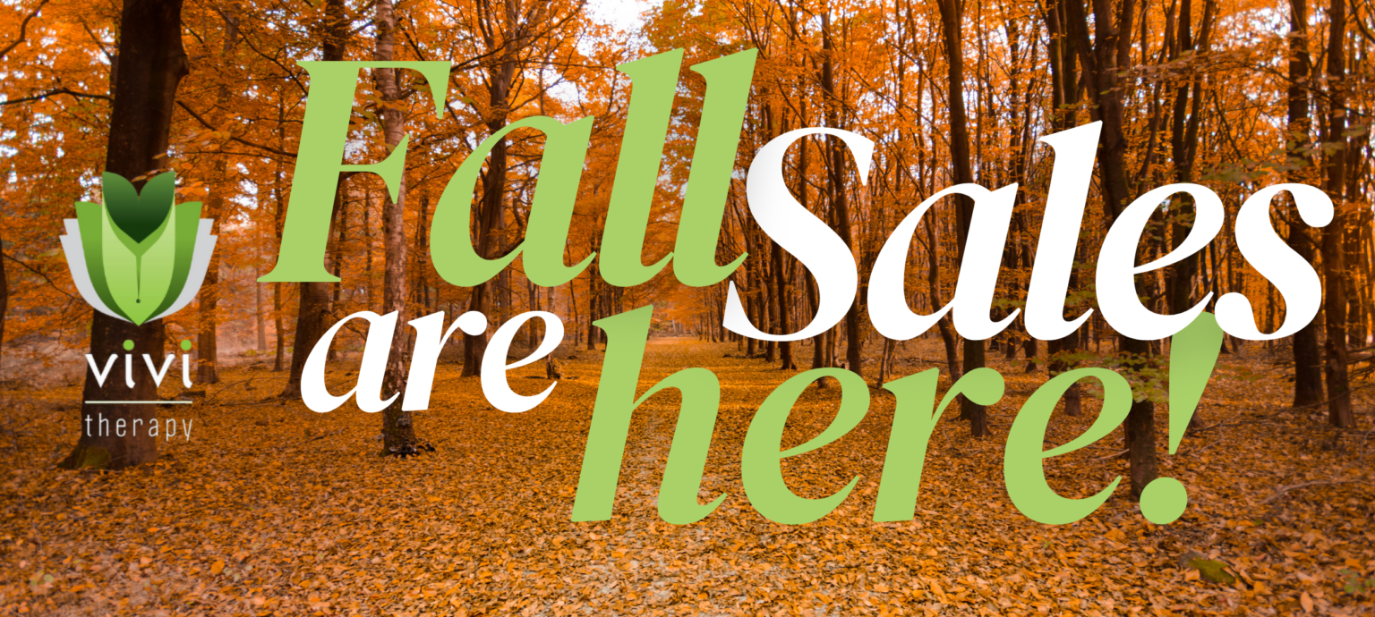 fall sales banner